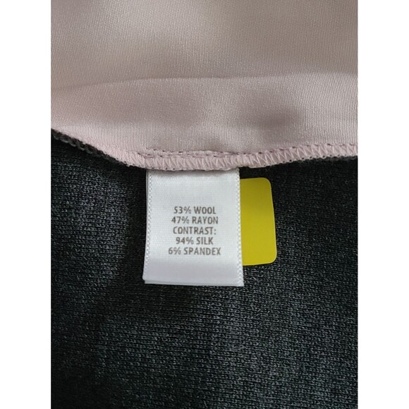 St. John Womens FA17 GRP1 Wool-Blend Mini Skirt Size 4 Silk-Blend Nude Lining - Picture 7 of 10